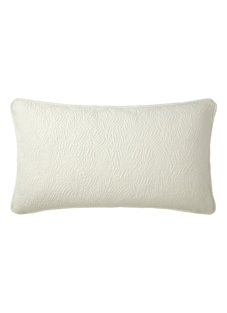 Yves Delorme Santoli sierkussenhoes 33 x 57 cm Gebroken wit - Deal