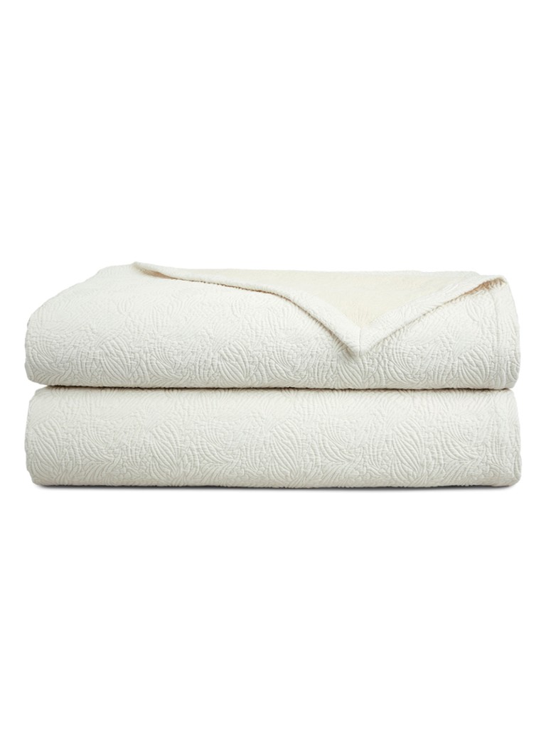 Yves Delorme Santoli bedsprei Gebroken wit - Deal