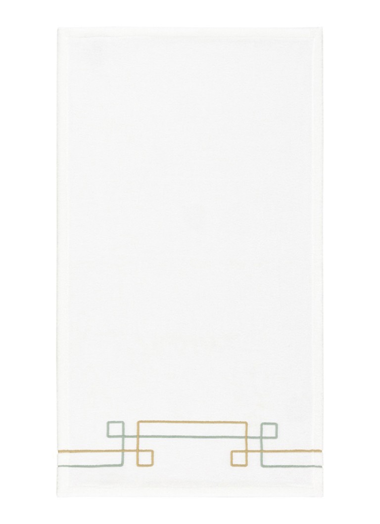 Yves Delorme Villa badhanddoek - 55 x 100 cm Wit