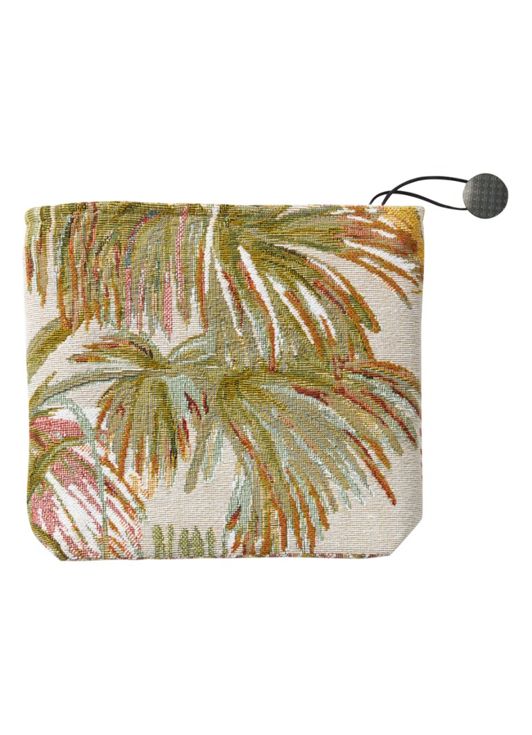 Yves Delorme Manaca toilettas met print Beige - Deal