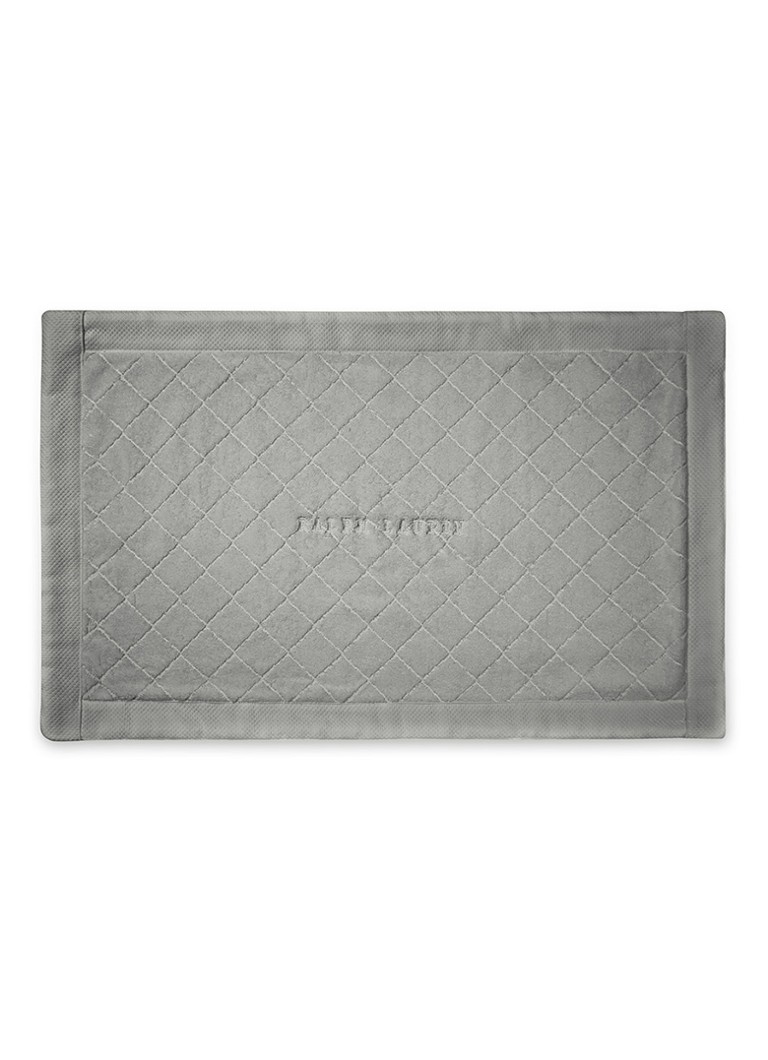 Ralph Lauren Avenue badmat - 50 x 80 cm Middengrijs - Deal