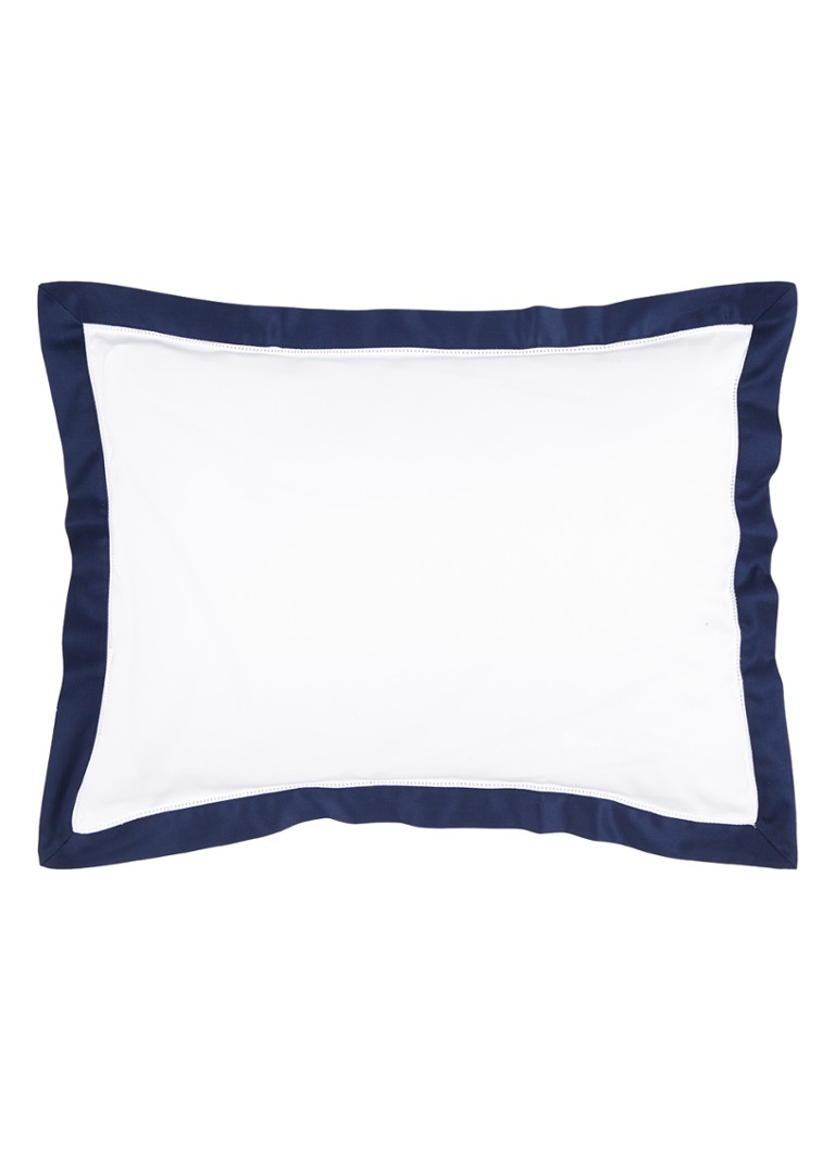 Ralph Lauren Langdon kussensloop van katoensatijn 245TC Donkerblauw - Deal