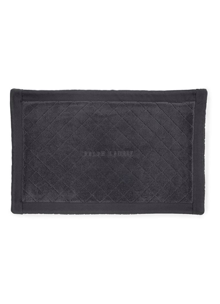 Ralph Lauren Avenue badmat - 50 x 80 cm Antraciet - Deal