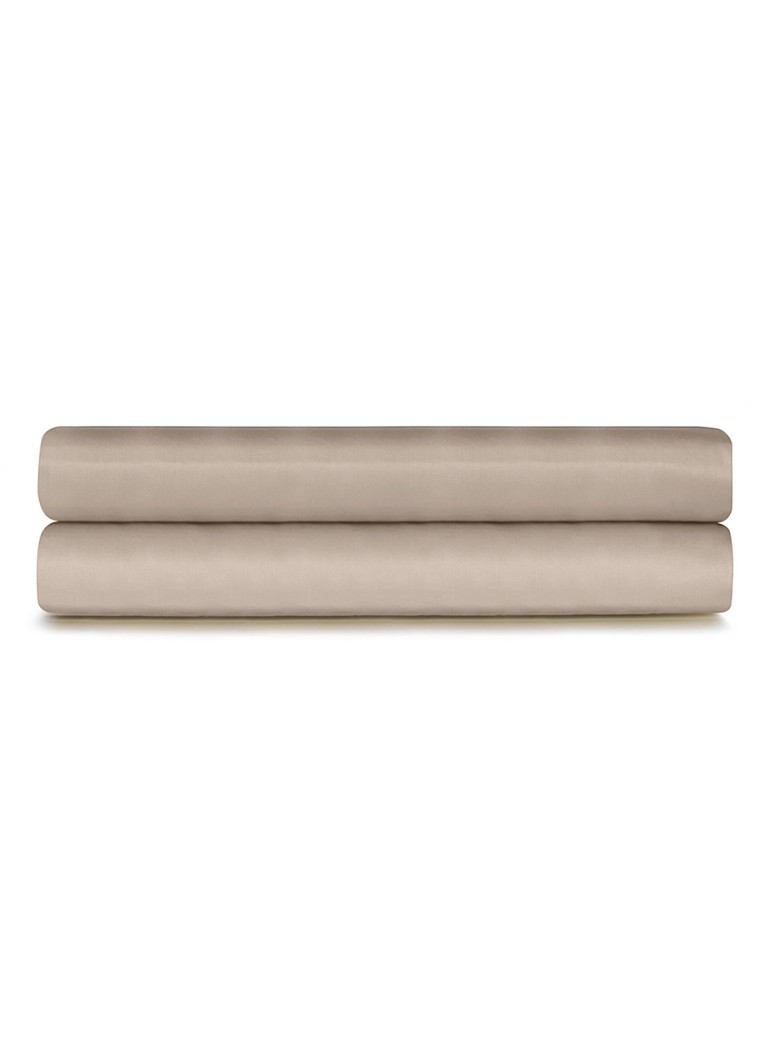 Ralph Lauren Hoeslaken van katoensatijn 624TC, hoekhoogte 33 cm Beige - Deal