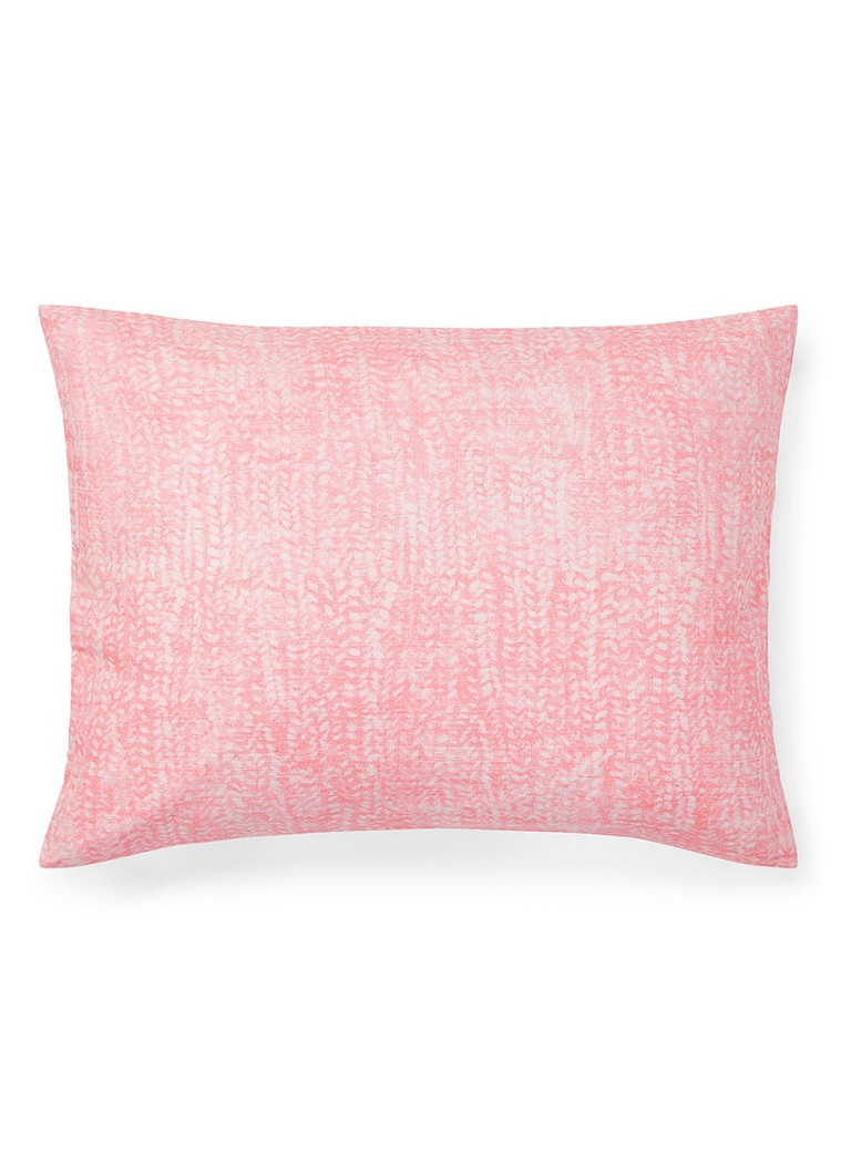 Ralph Lauren Meadow Lane kussensloop van katoen 300TC Roze - Deal