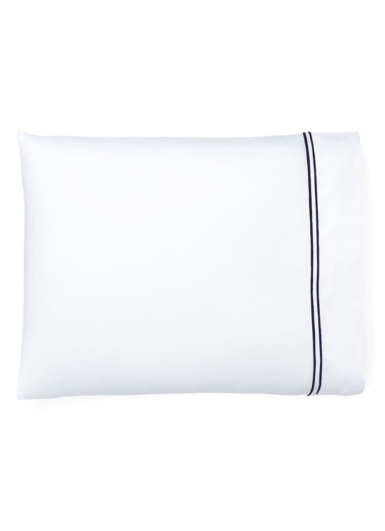 Ralph Lauren Penthouse kussensloop van katoensatijn 624TC Donkerblauw - Deal