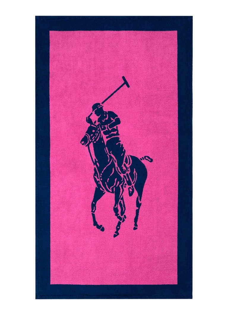 Ralph Lauren Strandlaken - 500 gr/m2 - 100 x 170 cm Donkerblauw - Deal