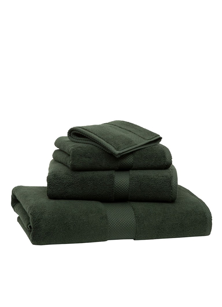 Ralph Lauren Avenue badlaken - 670 gr/m2 - 100 x 183 cm Groen - Deal