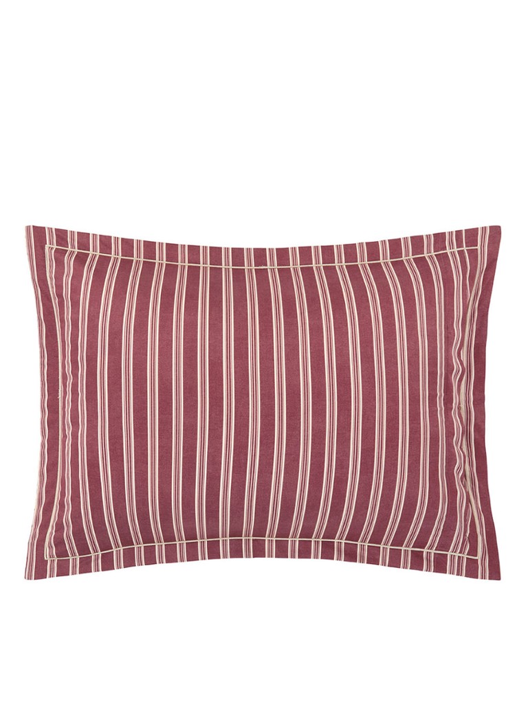 Ralph Lauren Tilly kussensloop van katoen 300TC Donkerrood - Deal