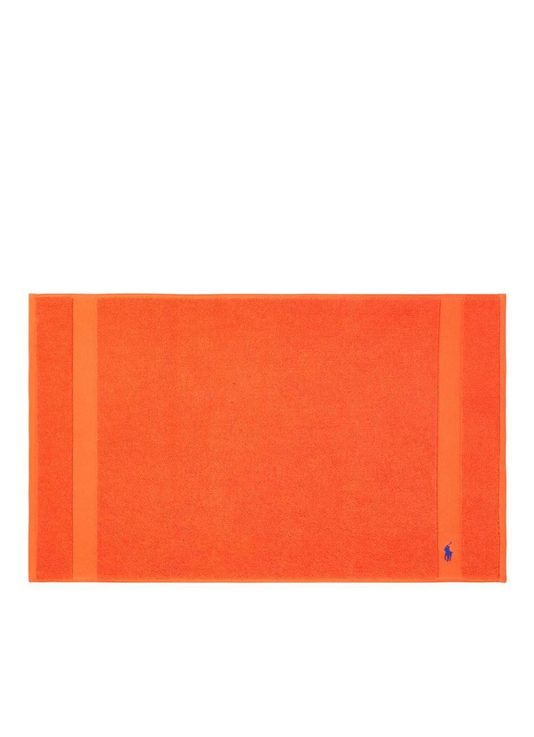 Ralph Lauren Polo Player badmat 55 x 90 cm Oranje
