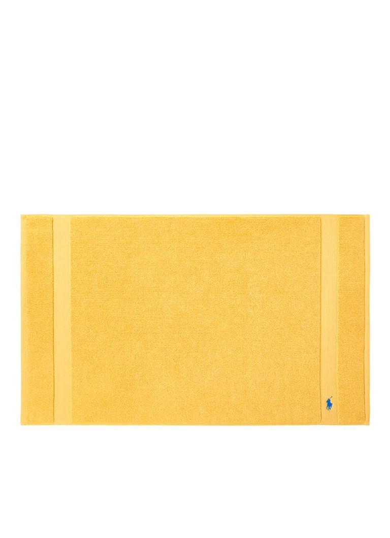 Ralph Lauren Polo Player badmat 55 x 90 cm Geel - Deal
