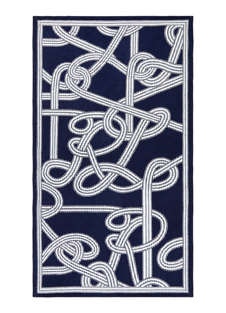 Ralph Lauren Oakleigh strandlaken - 100 x 170 cm Donkerblauw