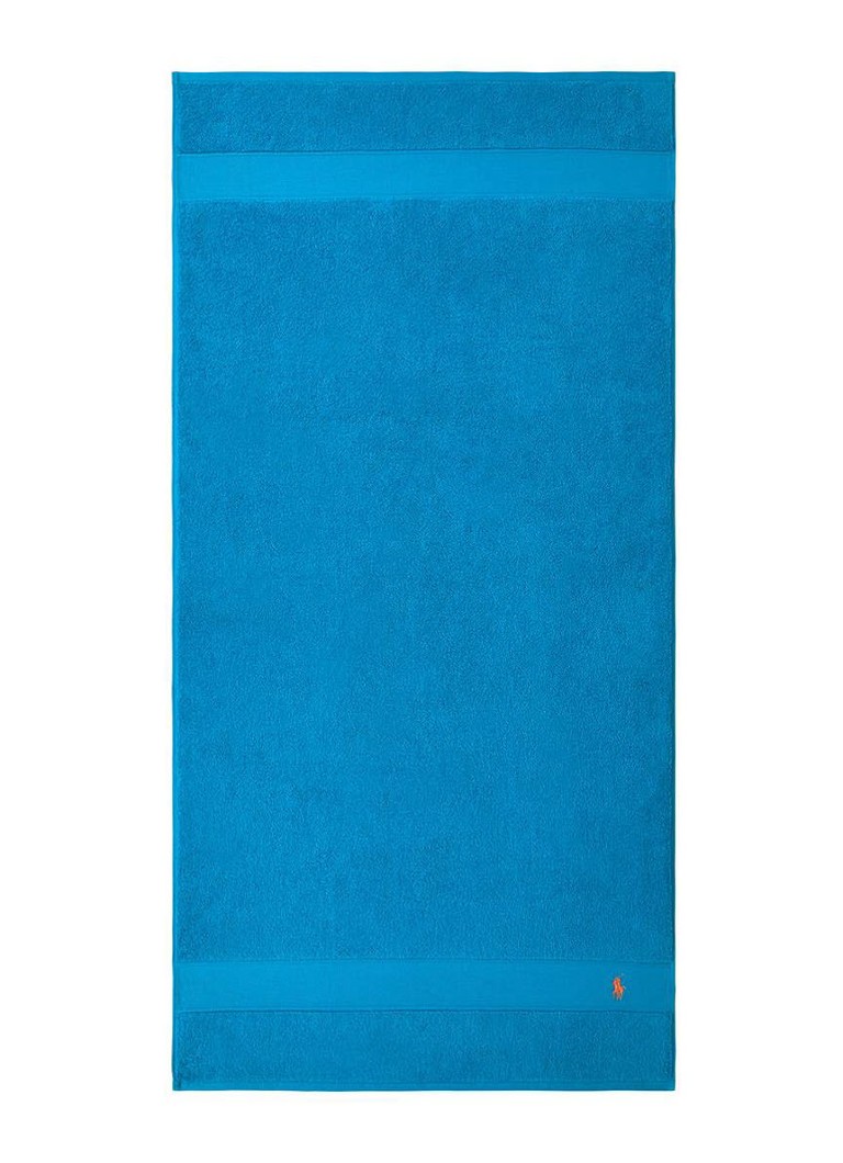 Ralph Lauren Polo Player badlaken - 600 gr/m2 - 70 x 140 cm Turquoise - Deal