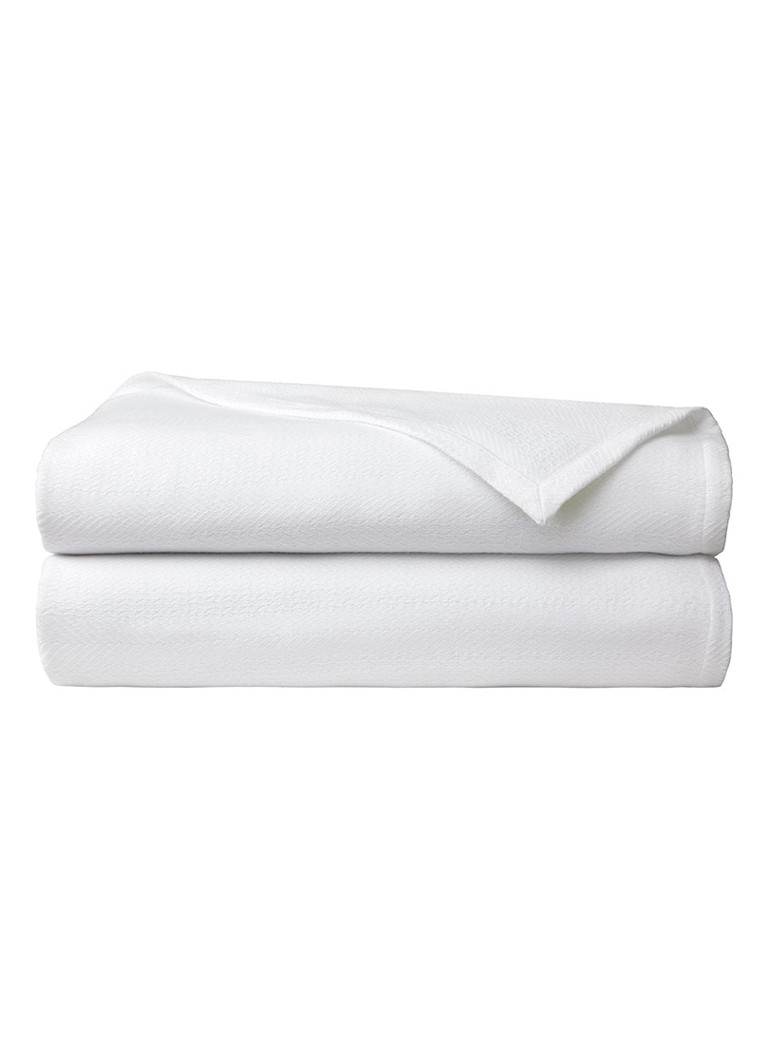 Ralph Lauren Conor plaid van katoen 275 x 230 cm Wit - Deal