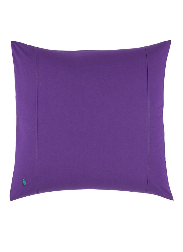 Ralph Lauren Polo Player kussensloop van katoen perkal in 2-pack Paars - Deal
