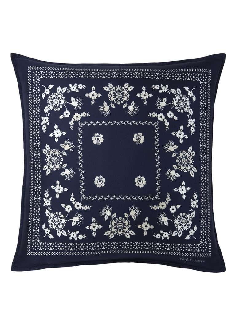 Ralph Lauren Brynn sierkussenhoes 45 x 45 cm Donkerblauw - Deal