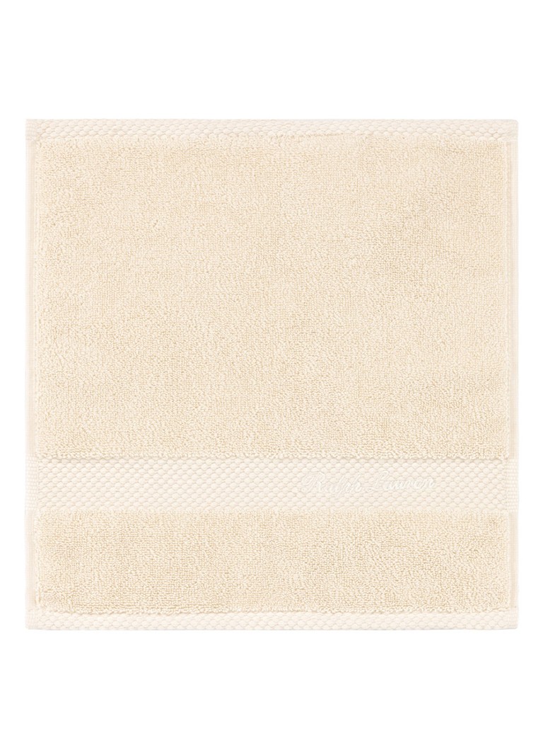 Ralph Lauren Dulaney gastendoek - 30 x 30 cm Creme