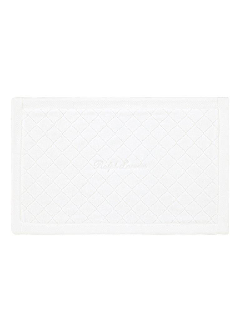 Ralph Lauren Dulaney badmat 50 x 80 cm Wit - Deal