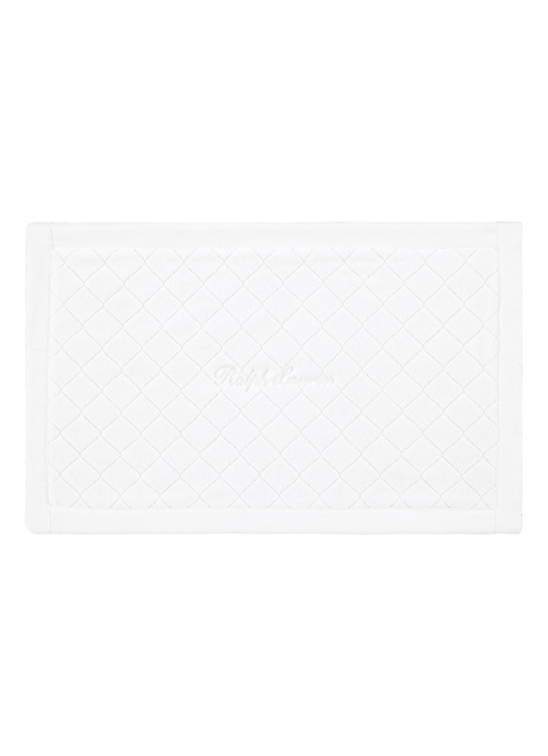 Ralph Lauren Dulaney badmat 50 x 80 cm Wit