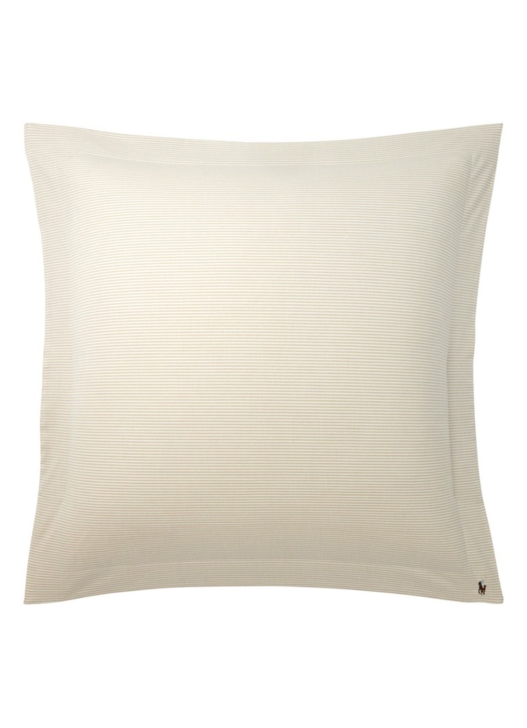 Ralph Lauren Oxford Ruffle kussensloop van katoen perkal Beige - Deal