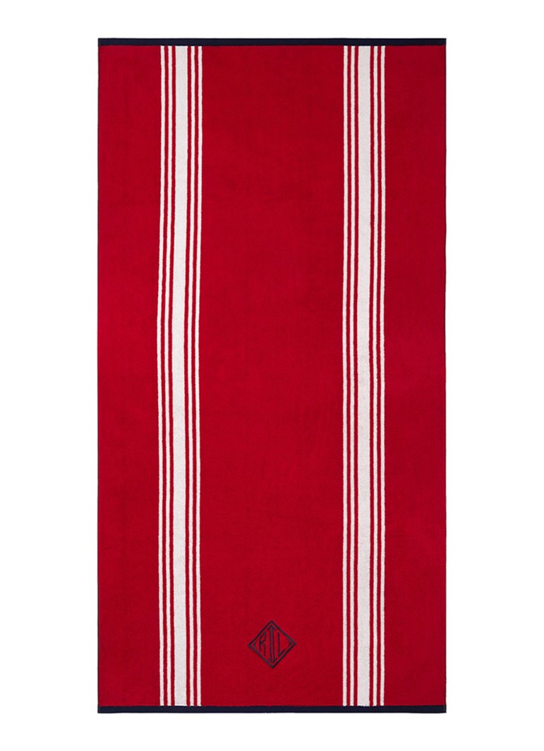Ralph Lauren Hallie badlaken - 90 x 170 cm Kersenrood