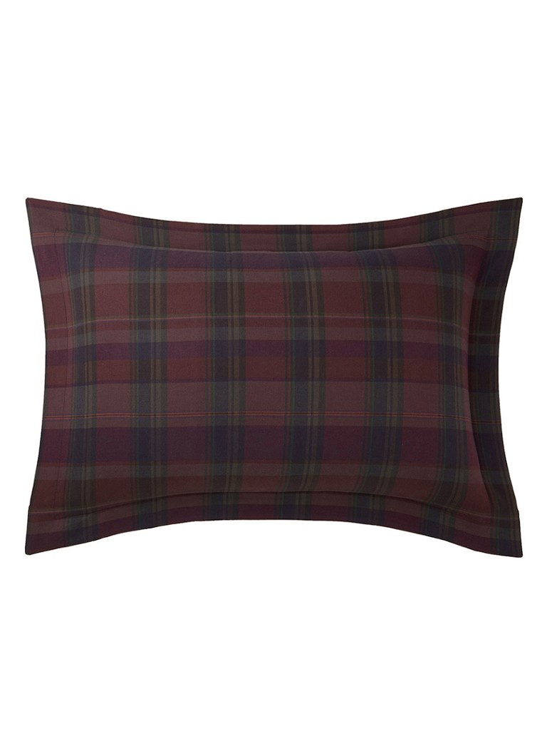 Ralph Lauren Quinn kussensloop van katoen 80TC Aubergine - Deal