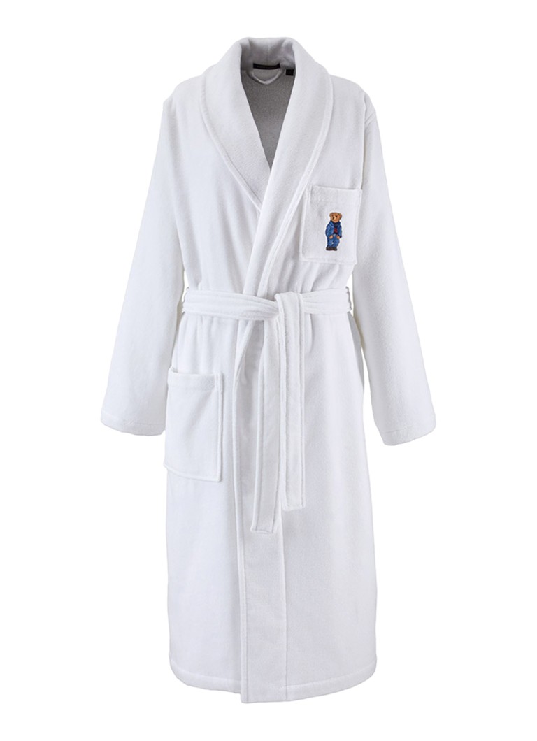 Ralph Lauren Dames Badjas met borduring in de kleur