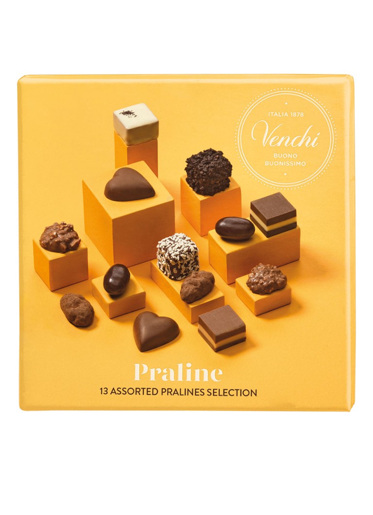Venchi Chocolade Pralines giftbox 105 gram Multicolor - Deal