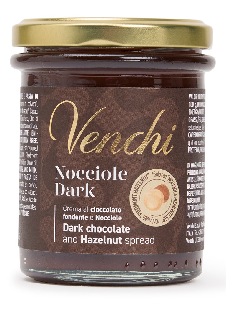 Venchi Pure chocolade en hazelnootpasta 200 g - Deal