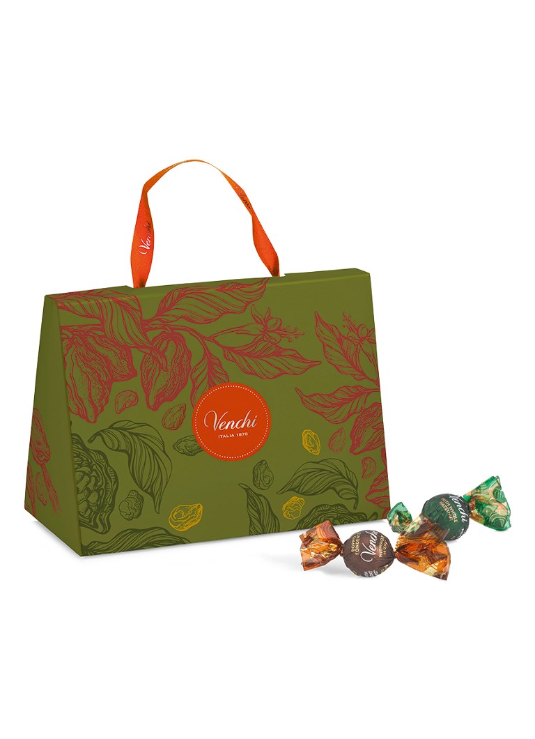 Venchi Autumn chocolade bonbons in geschenkverpakking 150 gram Beige - Deal