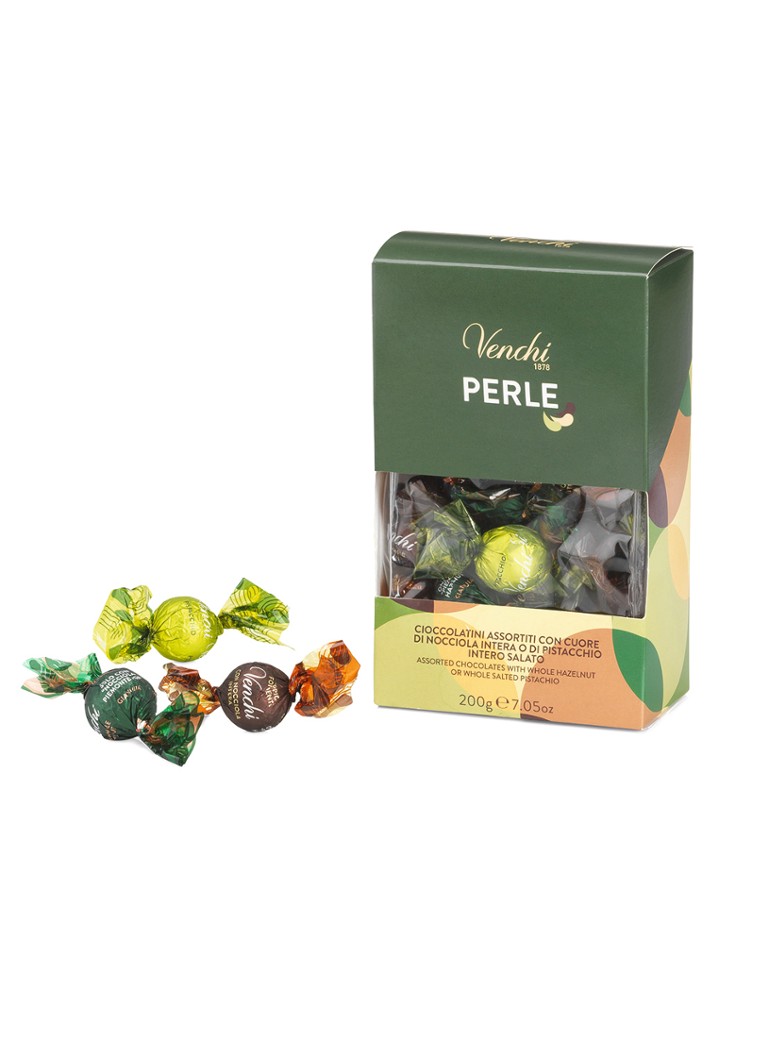 Venchi Pearl Treat Bag chocolade bonbons 200 gram Beige - Deal