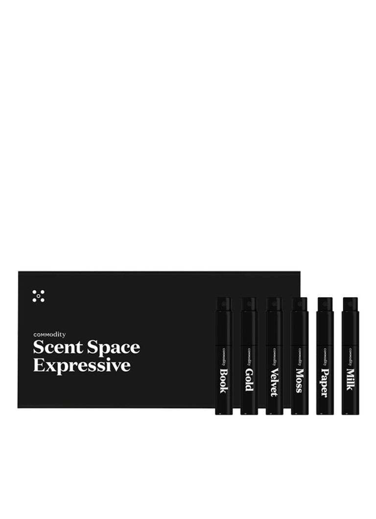Commodity Scent Space Expressive Discovery Kit - travel size parfumset - Cadeausets - Deal