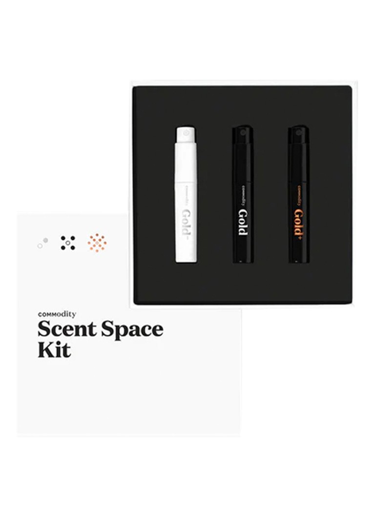 Commodity Gold Scent Space Kit - parfumset 3x2ML Cadeausets - Deal