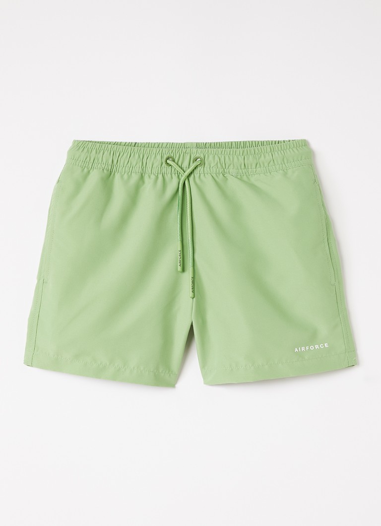 Airforce Jongens Zwemshorts met logo in de kleur Lichtgroen, maat: 176