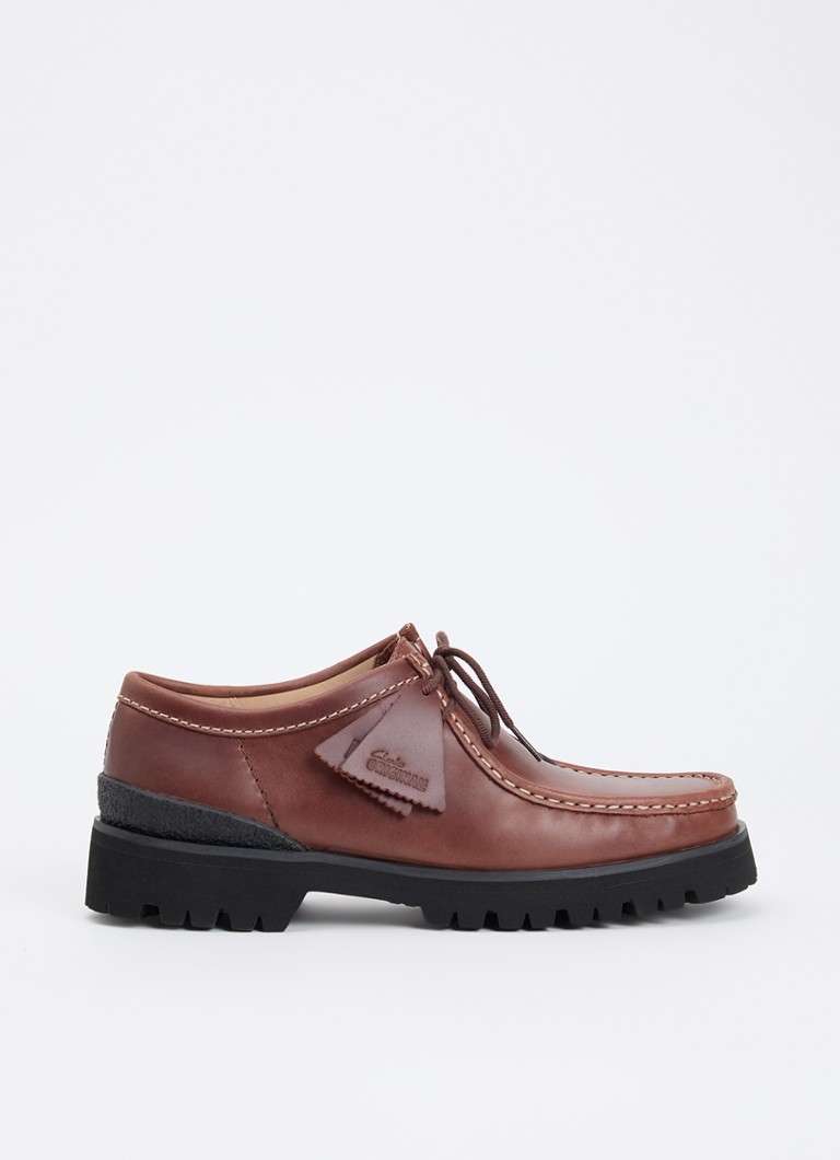 Clarks Originals Heren Walla Yukoner veterschoen van leer in de kleur Bruin, maat: 46
