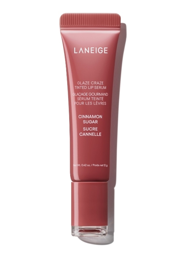 Laneige Glaze Craze Tinted Lip Serum - lipbalsem Cinnamon Sugar 12ML Verzorging - Deal