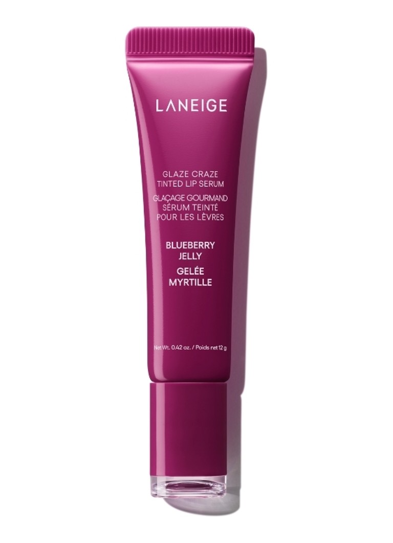 Laneige Glaze Craze Tinted Lip Serum - lipbalsem Blueberry Jelly 12ML Verzorging - Deal