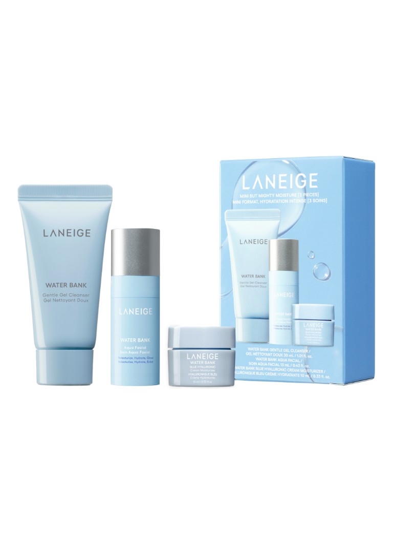 Laneige Mini But Mighty Moisture Set - verzorgingsset 1MAAT Reisverpakkingen - Deal