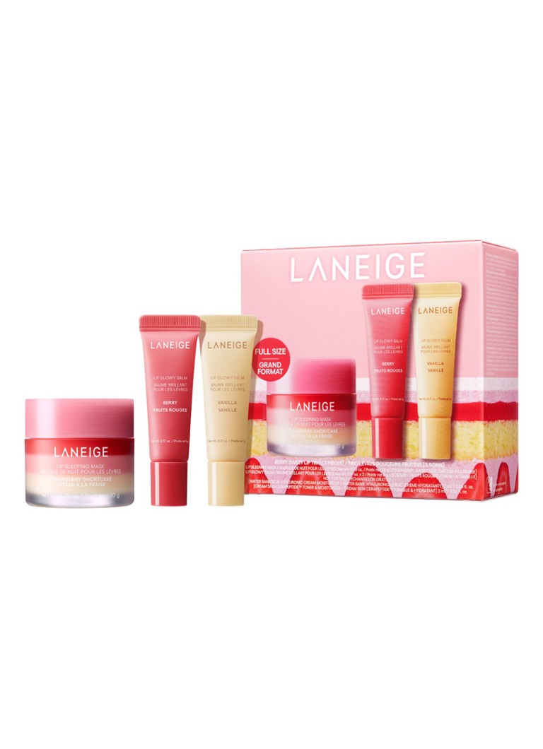 Laneige Berry Sweet Lip Trio - verzorgingsset 1MAAT Cadeausets - Deal