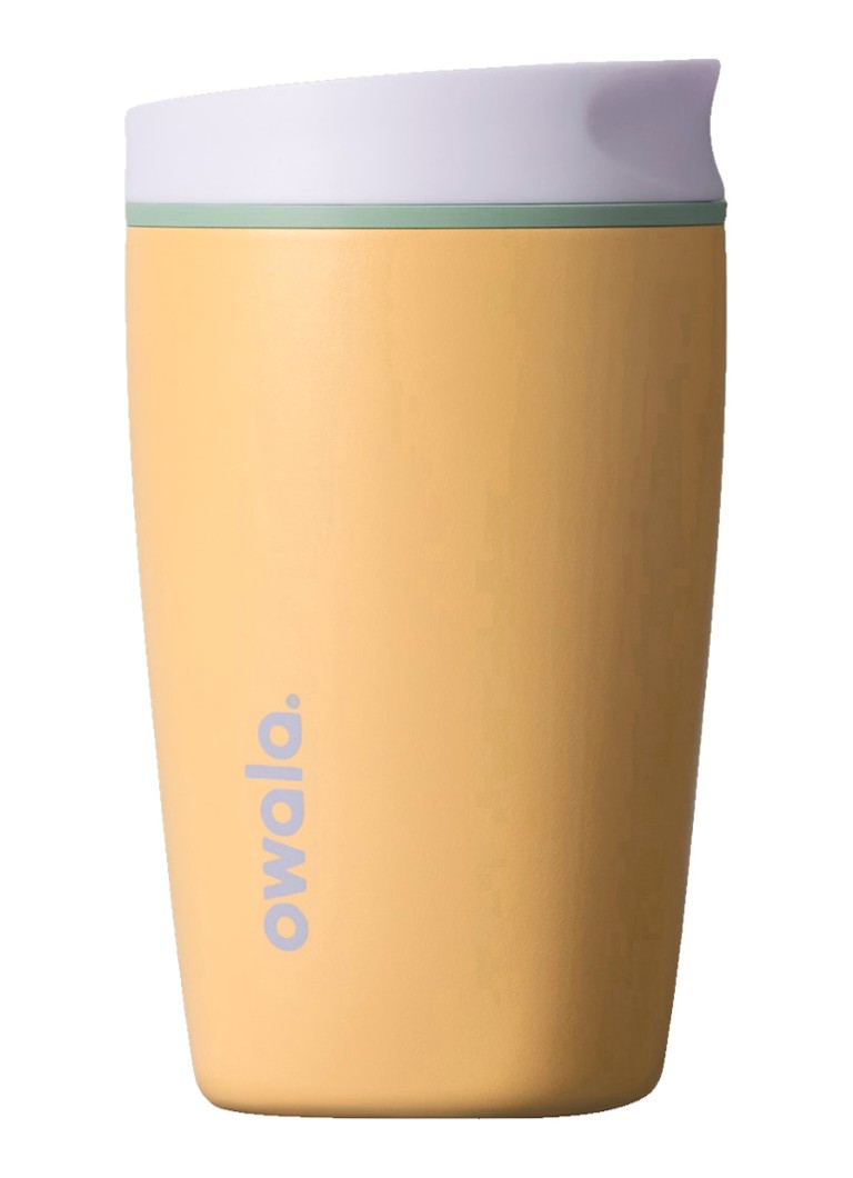 Owala SmoothSip Slider thermosbeker 35,5 cl Geel - Deal