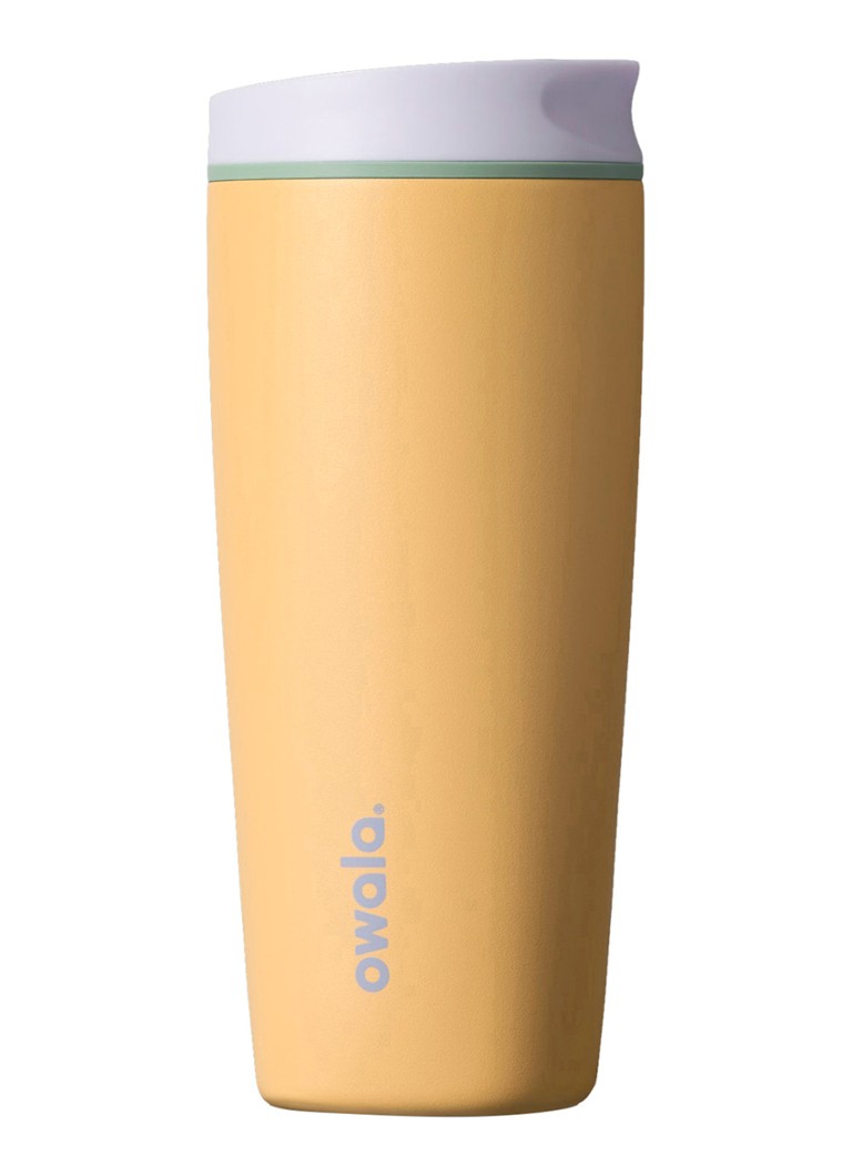 Owala SmoothSip Slider thermosbeker 59 cl Geel - Deal