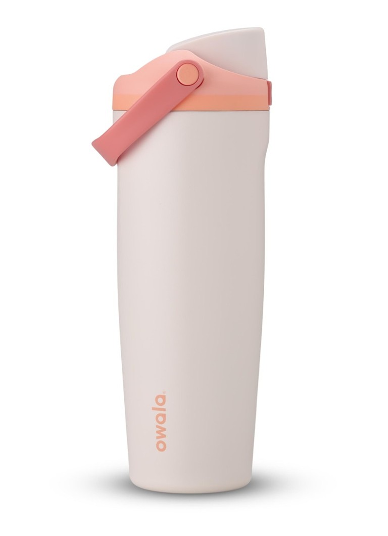 Owala FreeSip Sway waterfles 89 cl Lichtroze - Deal