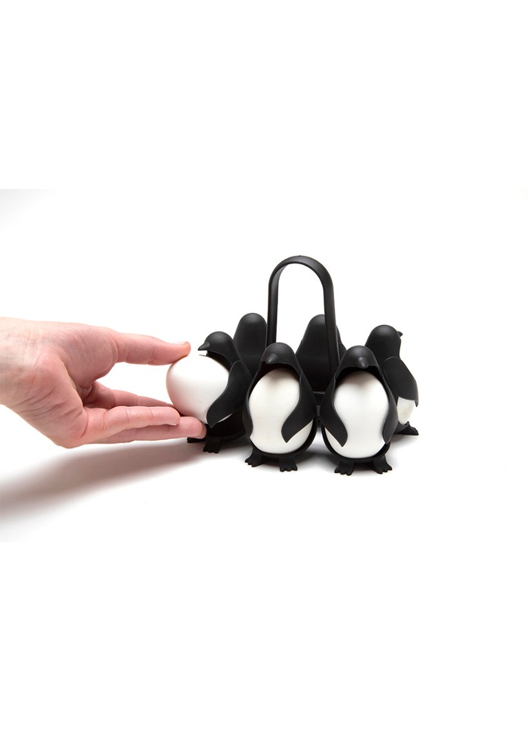 Peleg Design Egguins eierhouder Zwart - Deal