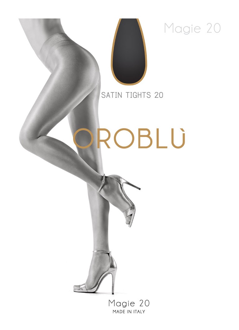 Oroblu Dames Magie panty in 20 denier in de kleur Lichtbruin, maat: XL