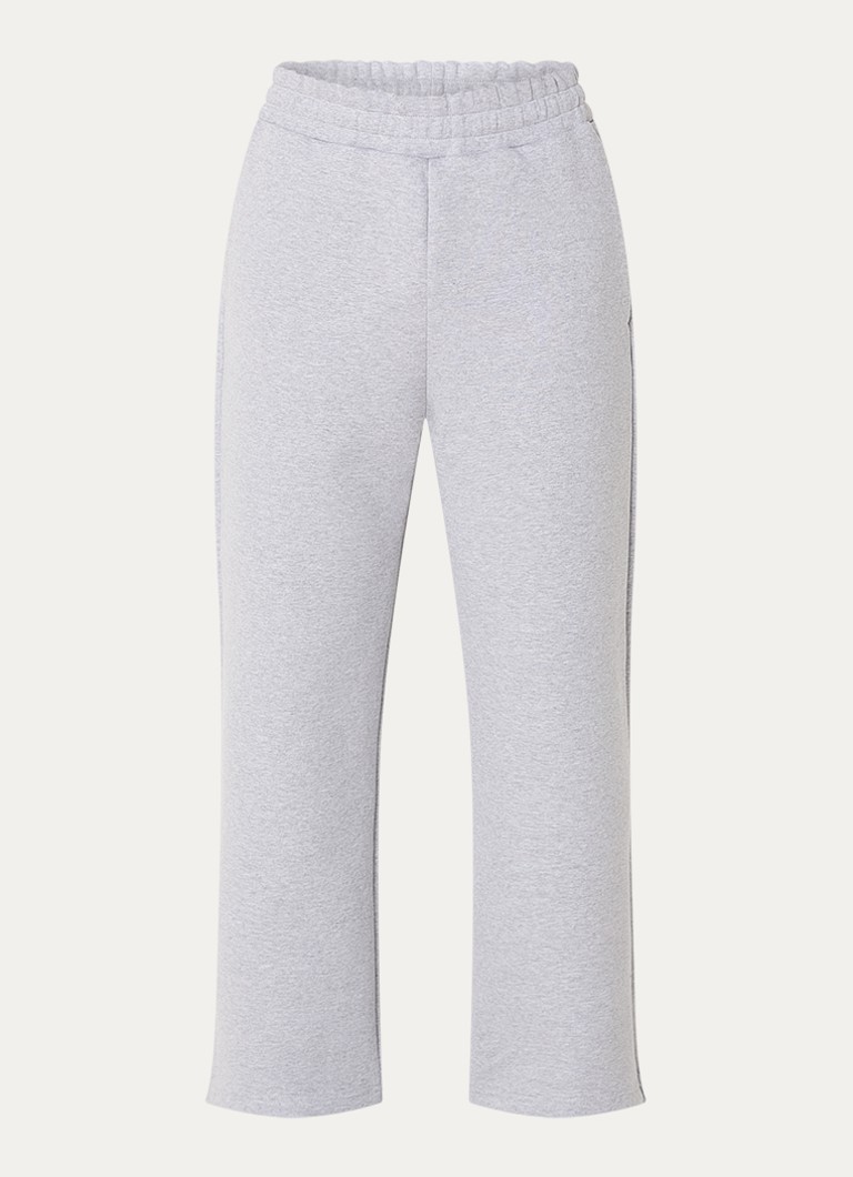 Seventh Heren V2 loose fit joggingbroek met gemêleerd dessin in de kleur Grijsmele, maat: M