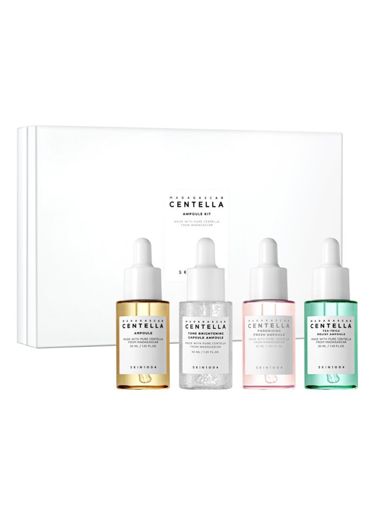 Skin1004 Madagascar Centella Ampoule Kit - verzorgingsset 4x30ML Cadeausets - Deal