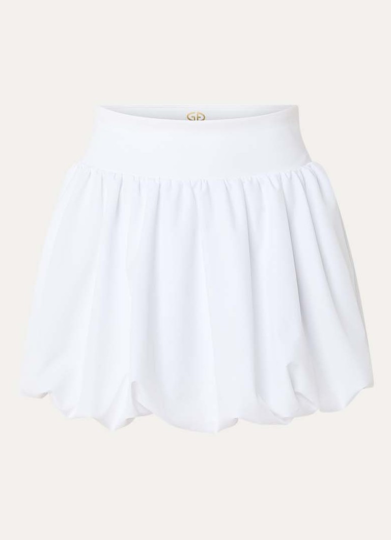 Goldbergh Dames Dorata mini rok in de kleur Wit, maat: L