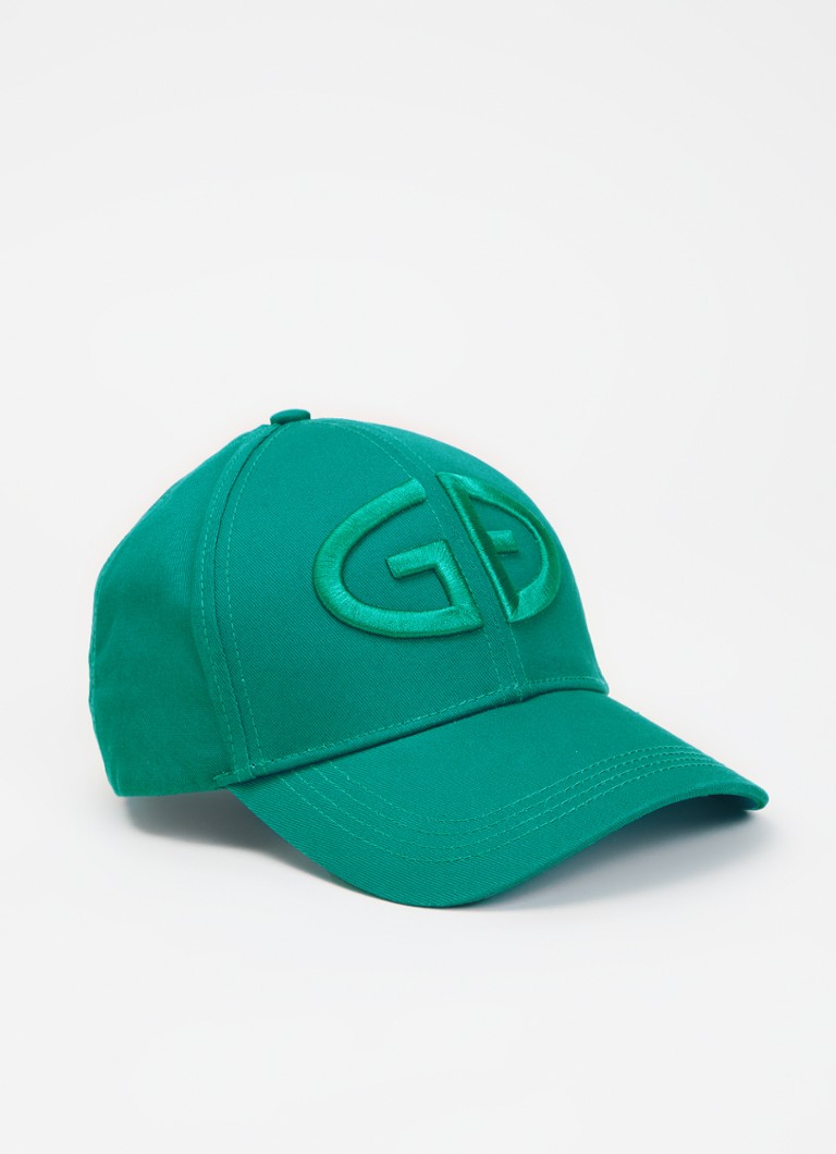 Goldbergh Dames Valencia pet met logoborduring in de kleur Turquoise, maat: ONE SIZE