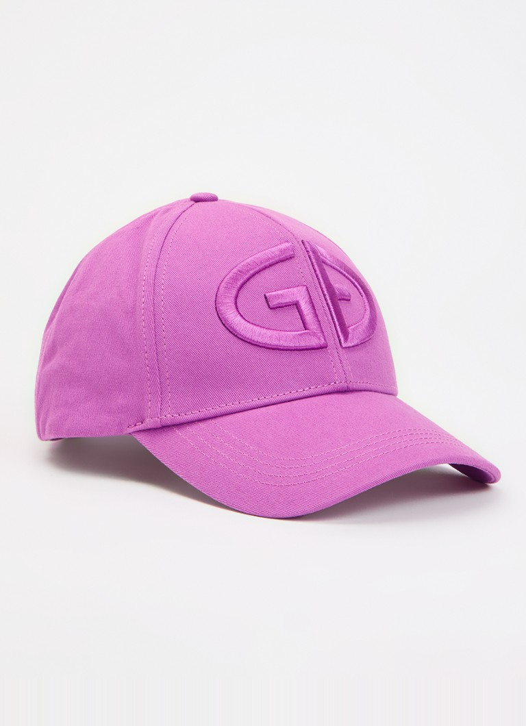 Goldbergh Dames Valencia pet met logoborduring in de kleur Paars, maat: ONE SIZE