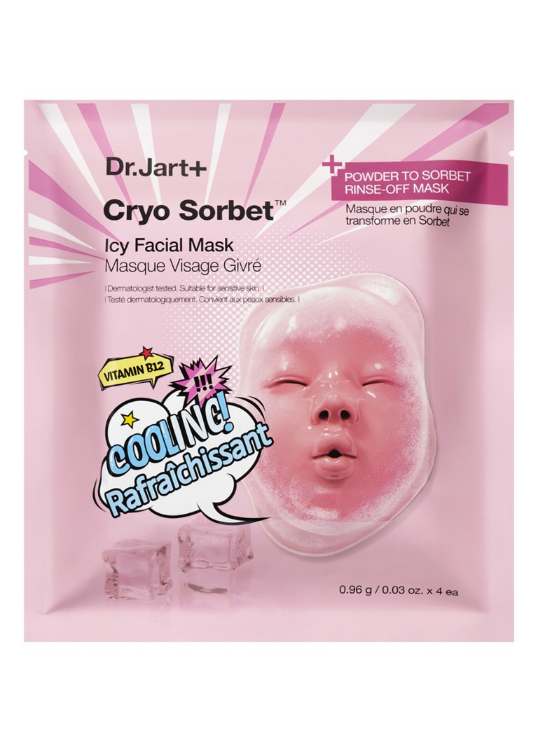 Dr. Jart+ Cryo Sorbet Icy Facial Mask - gezichtsmasker 3,84g Verzorging - Deal